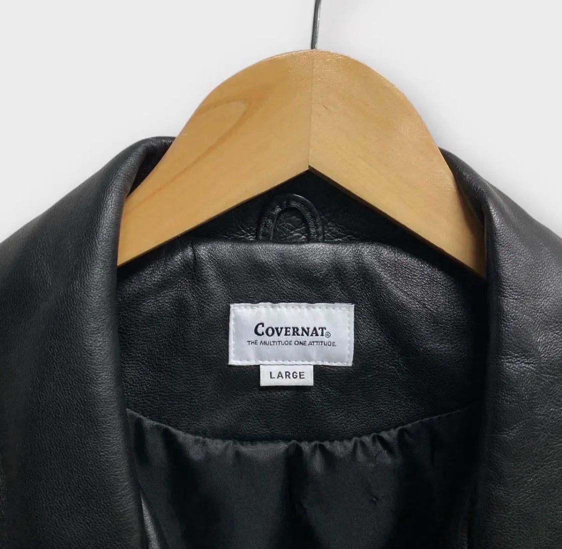 커버낫 COVERNAT 레더 라이더 자켓 L 6