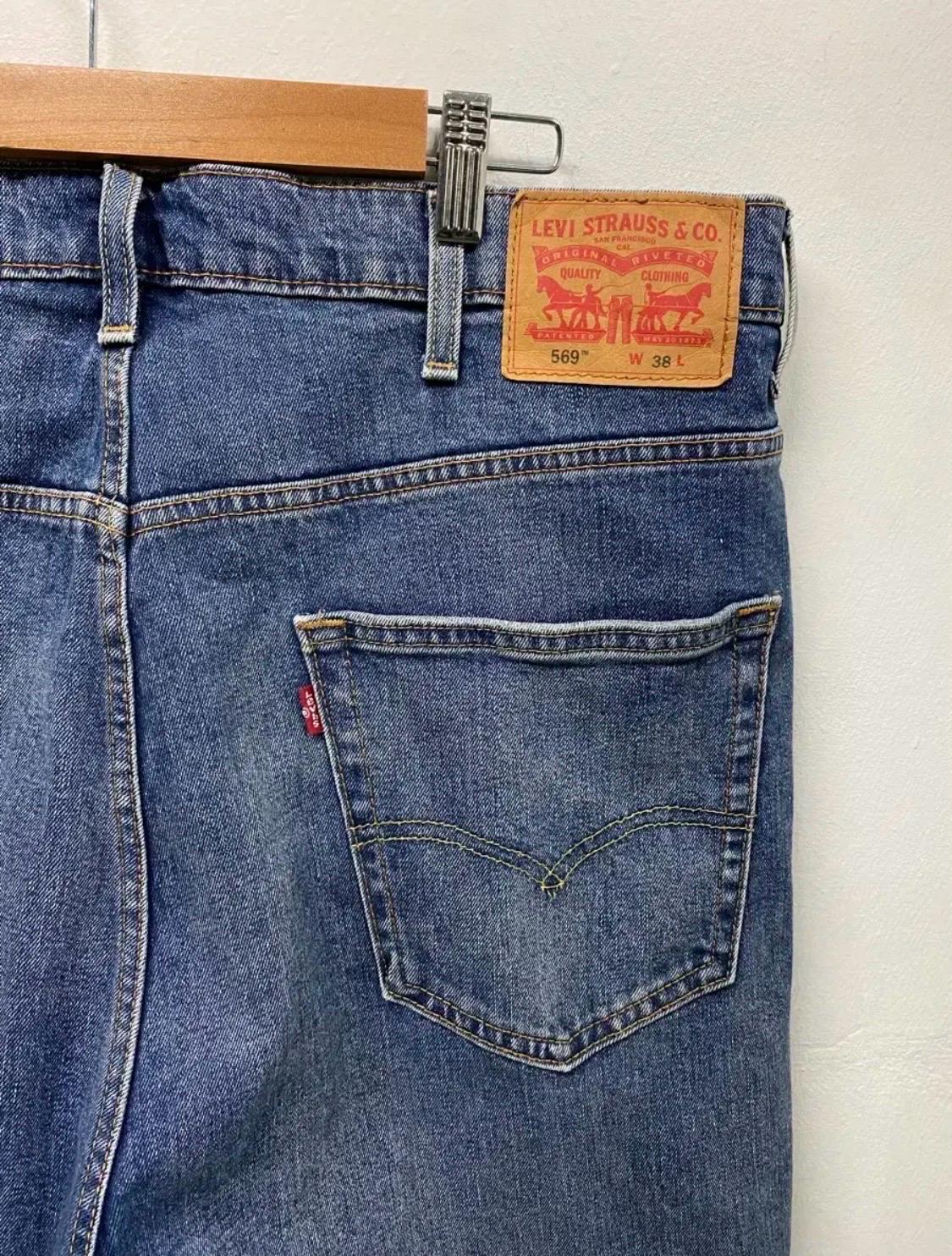 리바이스 levis 569 데님팬츠-38사이즈 7