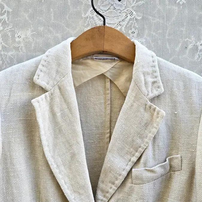막스마라 리넨 투버튼 자켓 (made in italy) 3