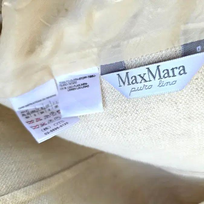 막스마라 리넨 투버튼 자켓 (made in italy) 8
