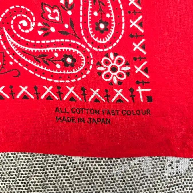 패스트 컬러 페이즐리 반다나  (made in japan) 4