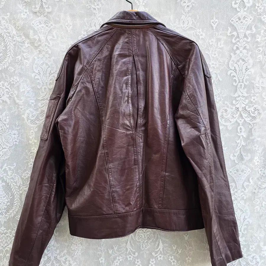 80-90s 한국산  빈티지 가죽 자켓 3