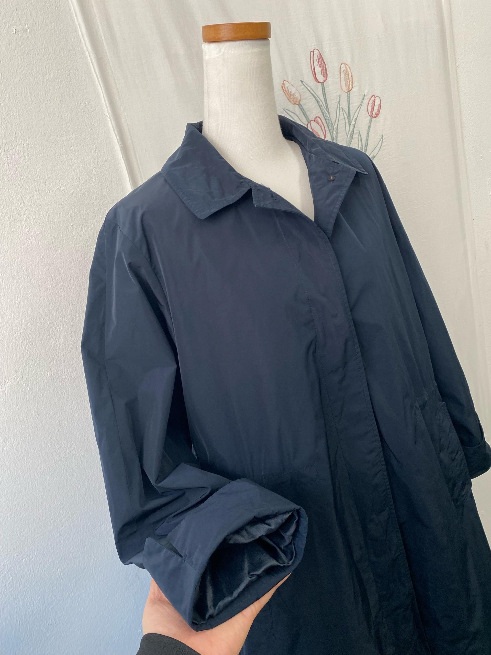 BCBG 네이비 트렌치 코트형 자켓 4