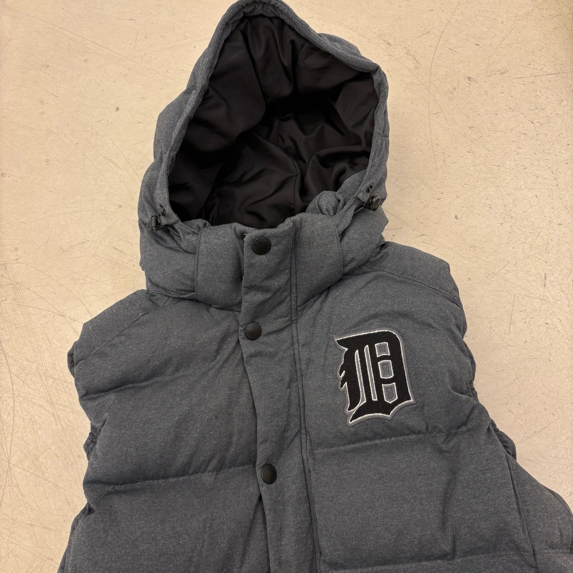 MLB 덕다운 그레이 디트로이트 패딩조끼 3