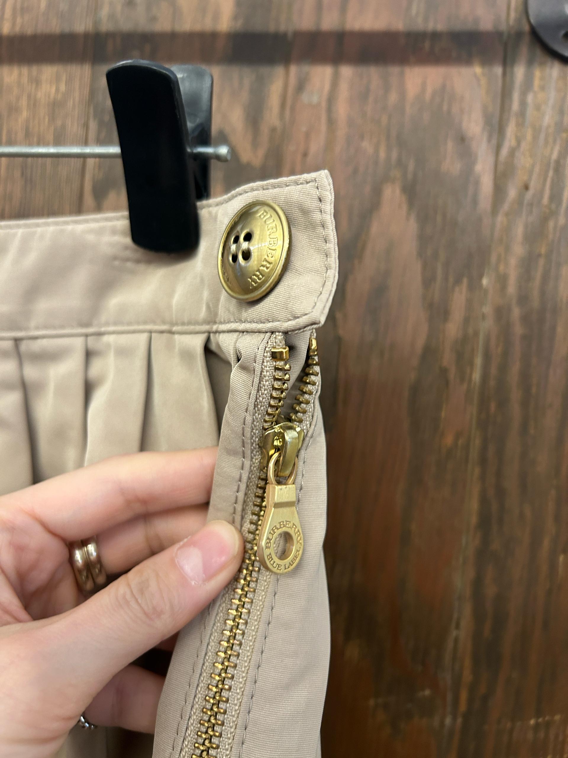 버버리 정품 베이지 벌룬 스커트 5
