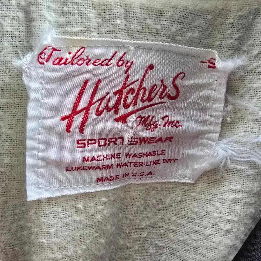 80s  hatchers  *made in usa* 사틴자켓 5