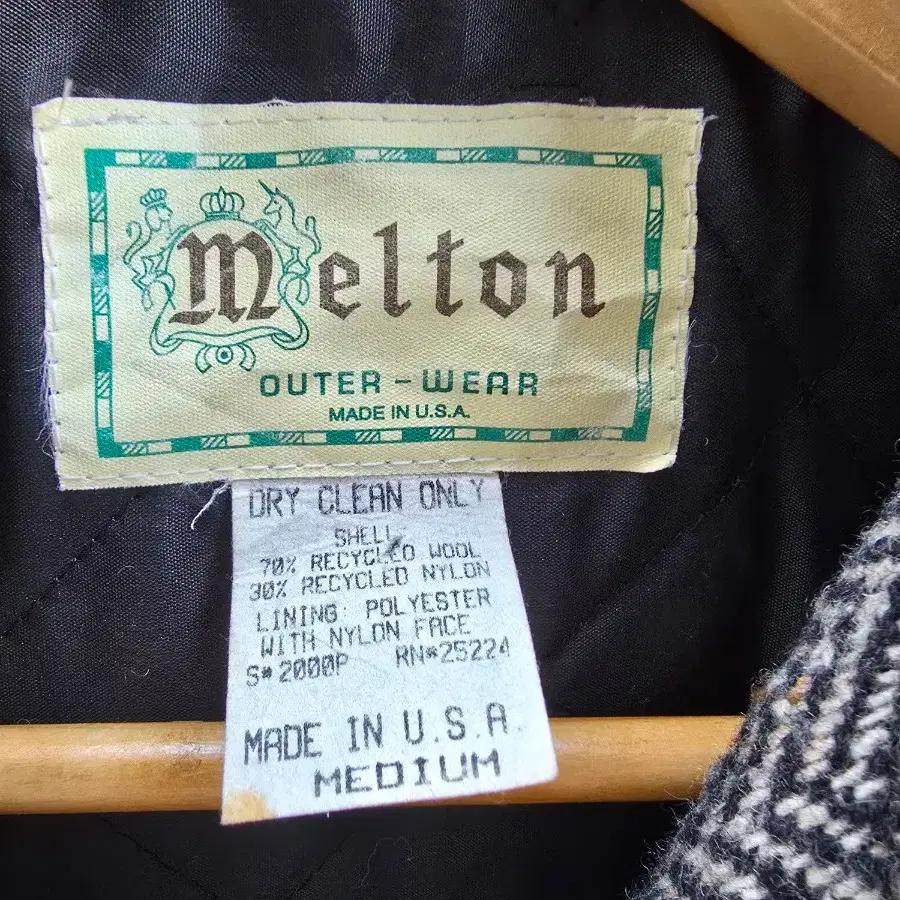 90s Melton 헤링본 자켓 (made in usa) 7