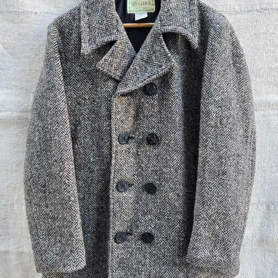 90s Melton 헤링본 자켓 (made in usa) 2