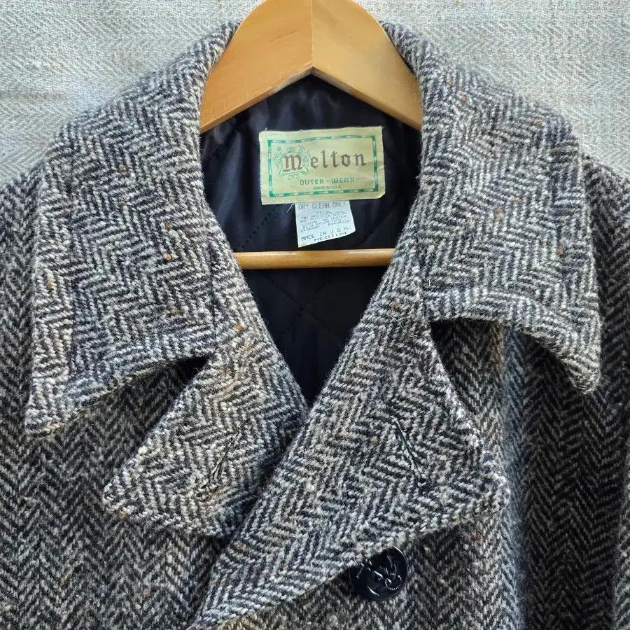 90s Melton 헤링본 자켓 (made in usa) 3