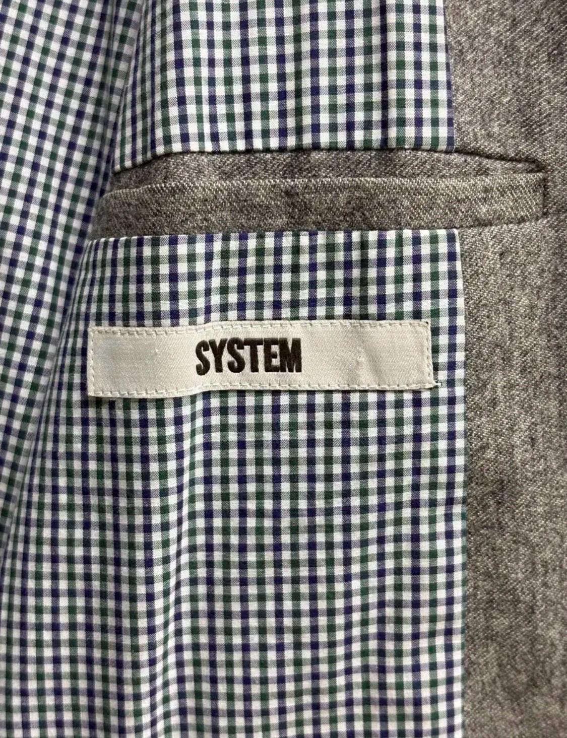 시스템옴므 SYSTEM 자켓 S 6