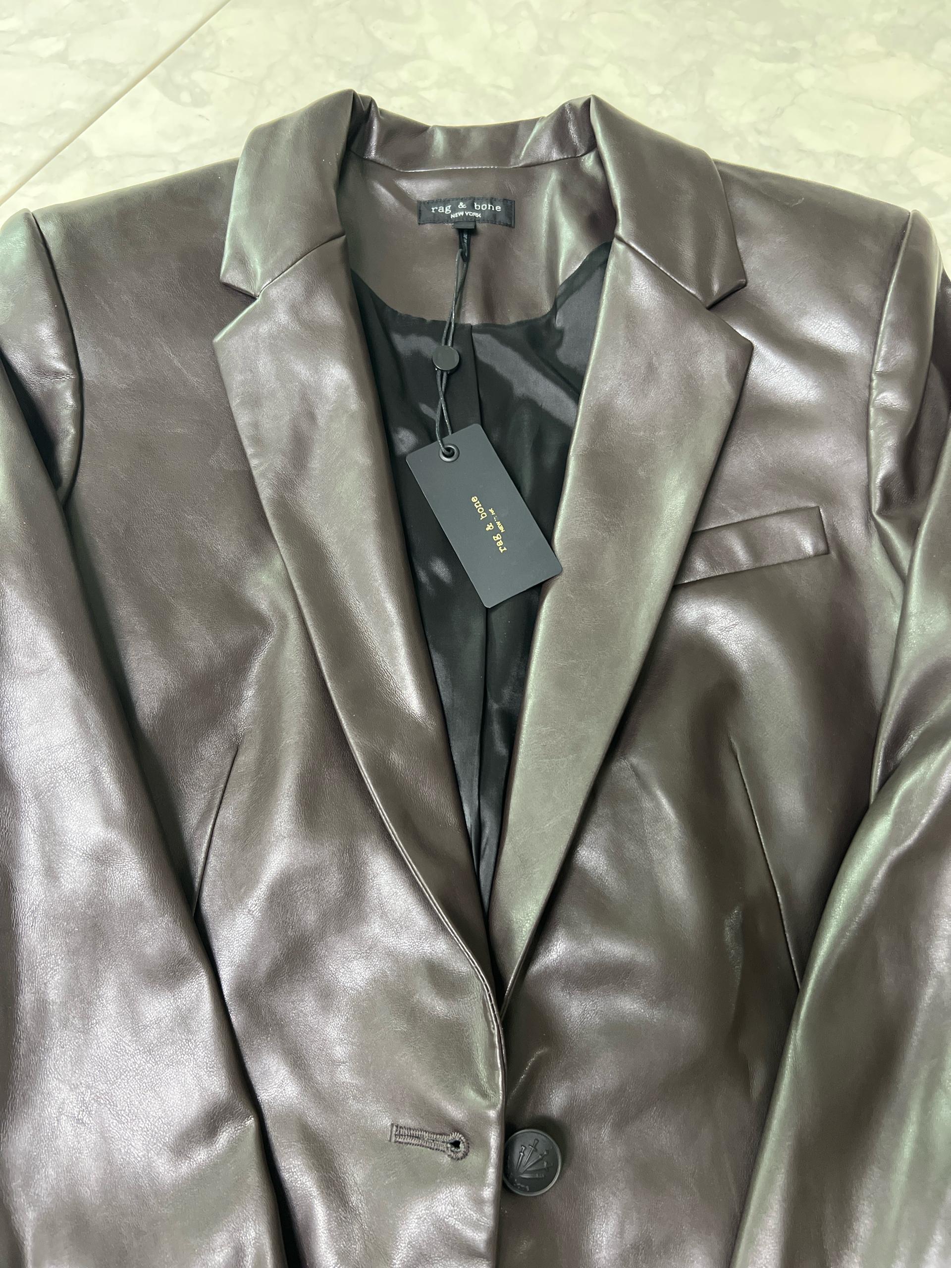 랙앤본 rag & bone leather blazer  2