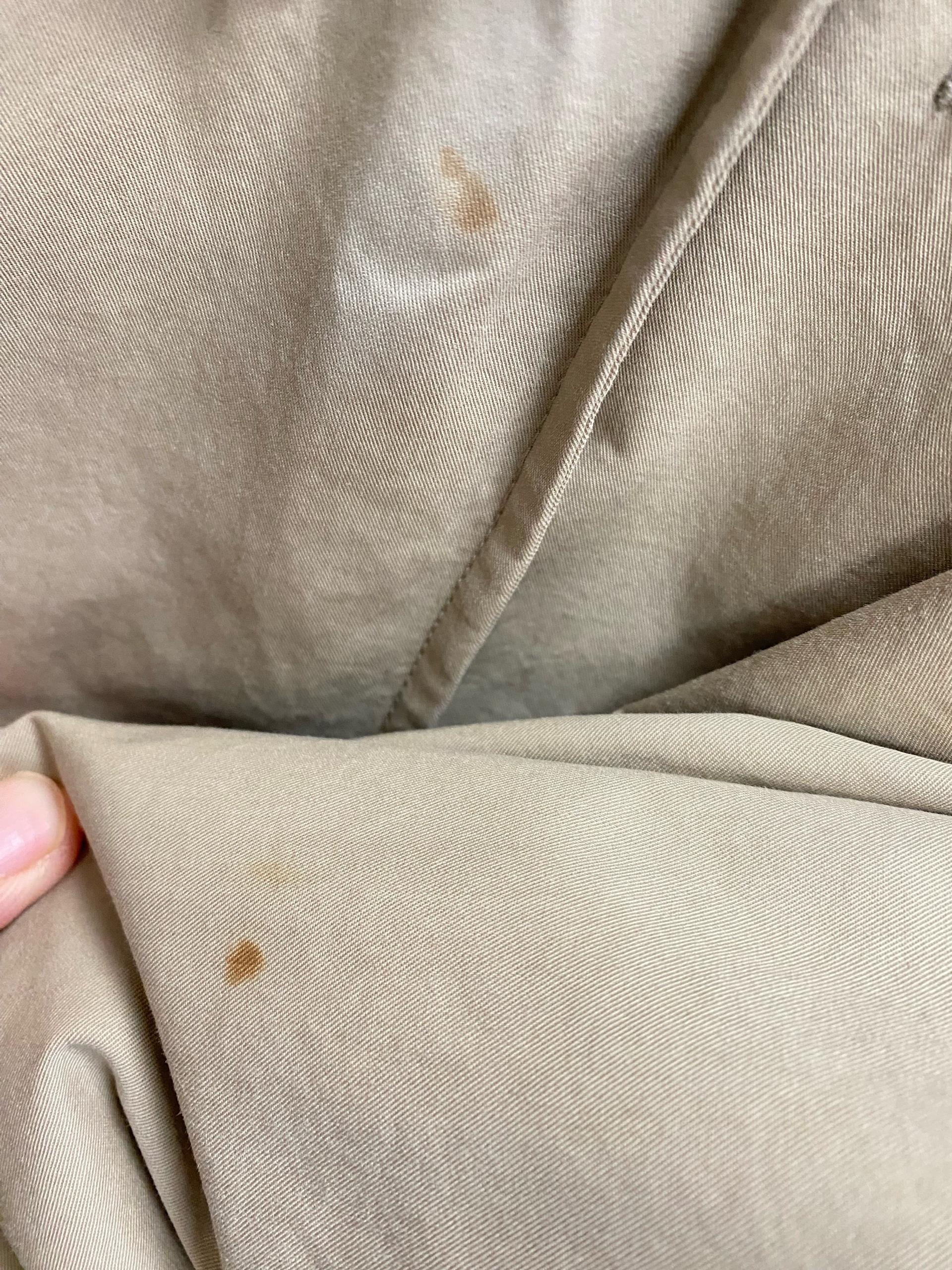 톰보이 베이지 더블 버튼 오버핏 롱 트렌치 코트 11