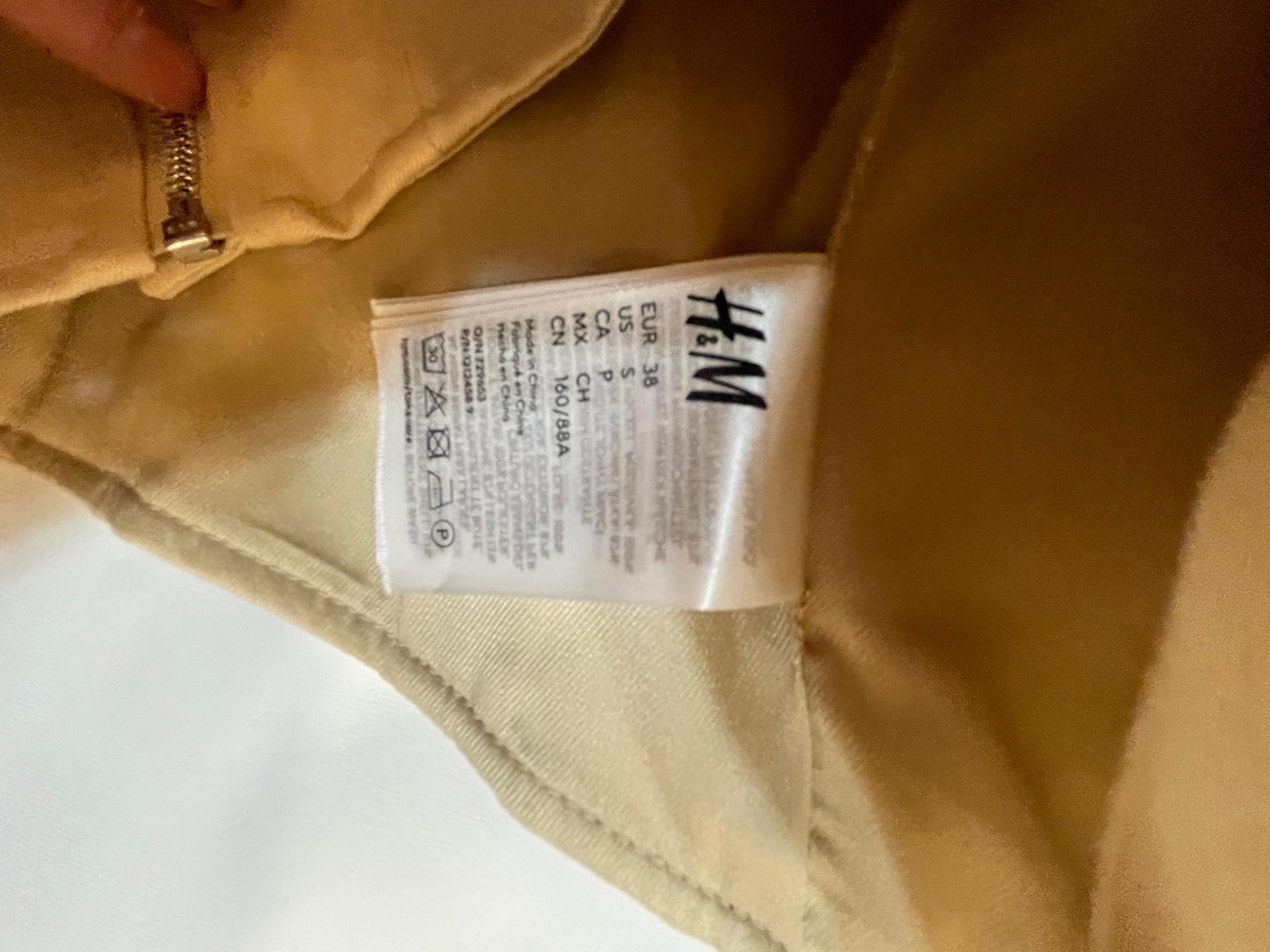 H&M 콜라보 rokh (로크) 울 블렌드 벨드 코르셋 탑 S 5