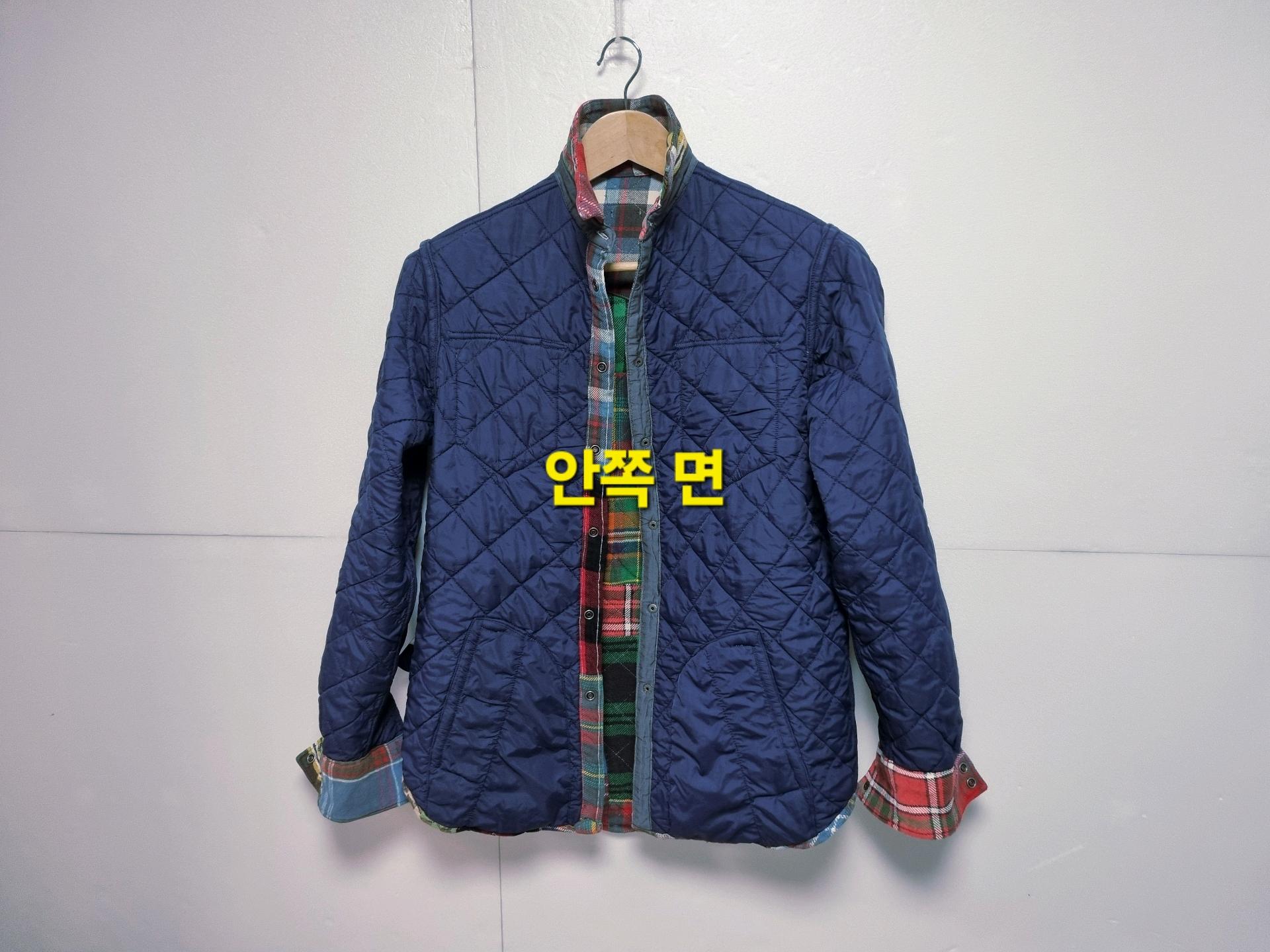 여성 레어 폴로 빈티지컨셉 패치워크 플란넬 웨스턴 퀼티드 자켓 점퍼 9