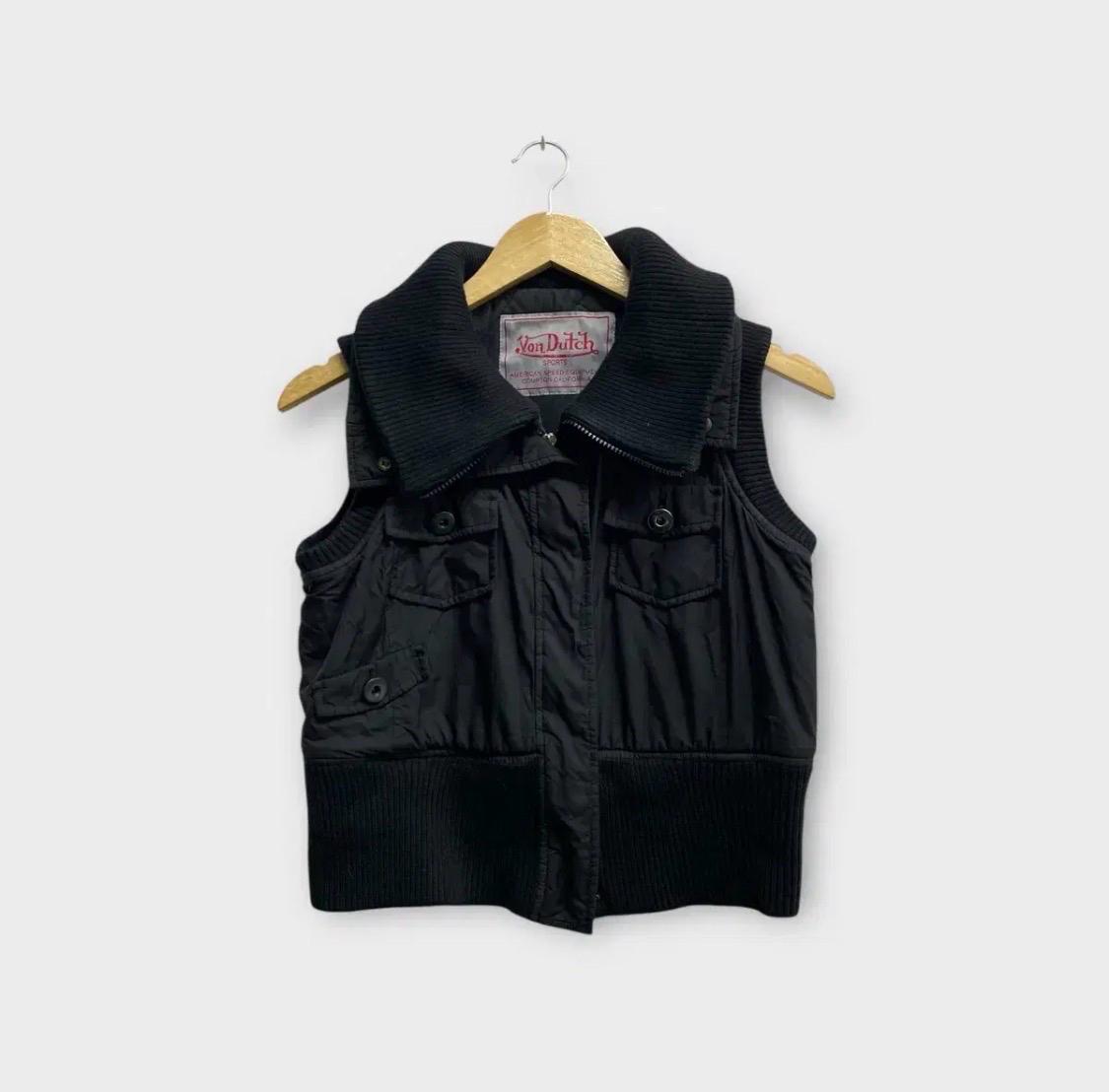 본더치(Von Dutch) y2k 블랙 조끼 2