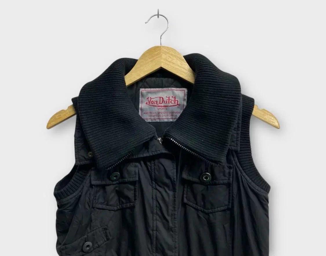 본더치(Von Dutch) y2k 블랙 조끼 3