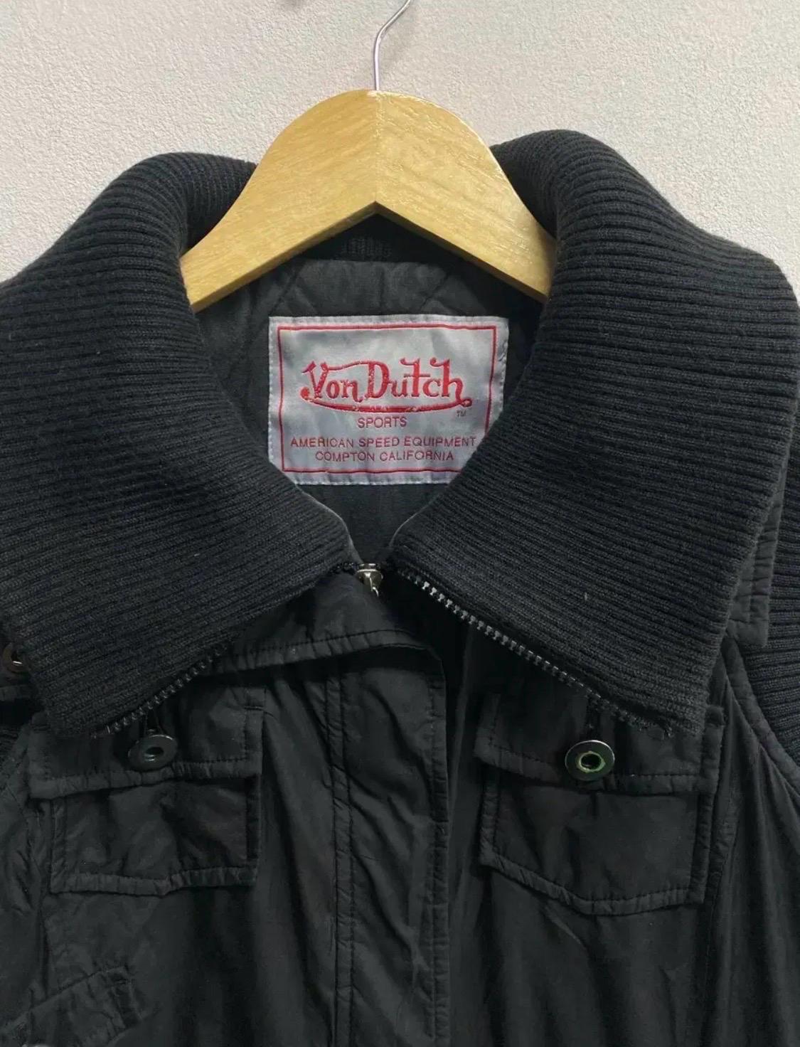 본더치(Von Dutch) y2k 블랙 조끼 4
