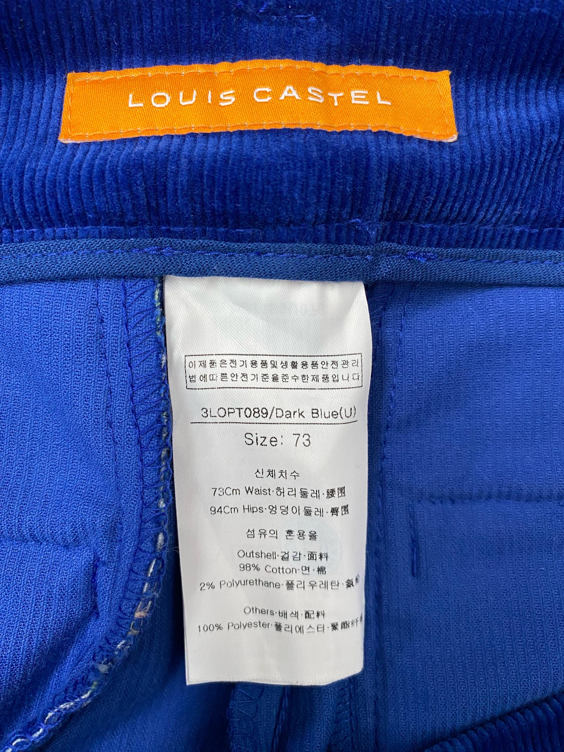 루이까스텔 코듀로이 블루팬츠 73  7