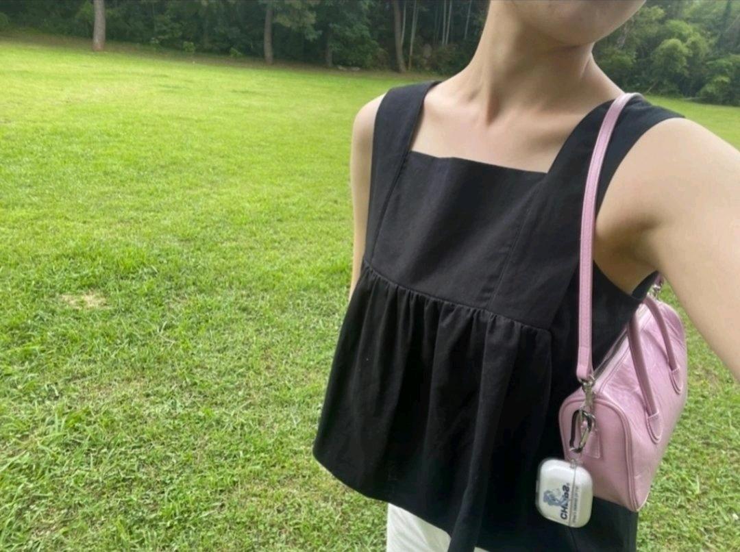 미쏘 베이비돌 스퀘어넥 나시 블라우스 4