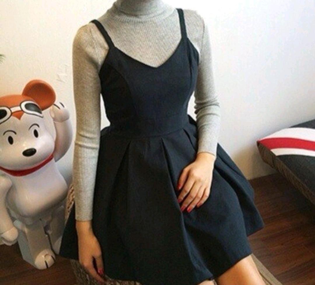 스웨이드 뷔스티에 원피스 4