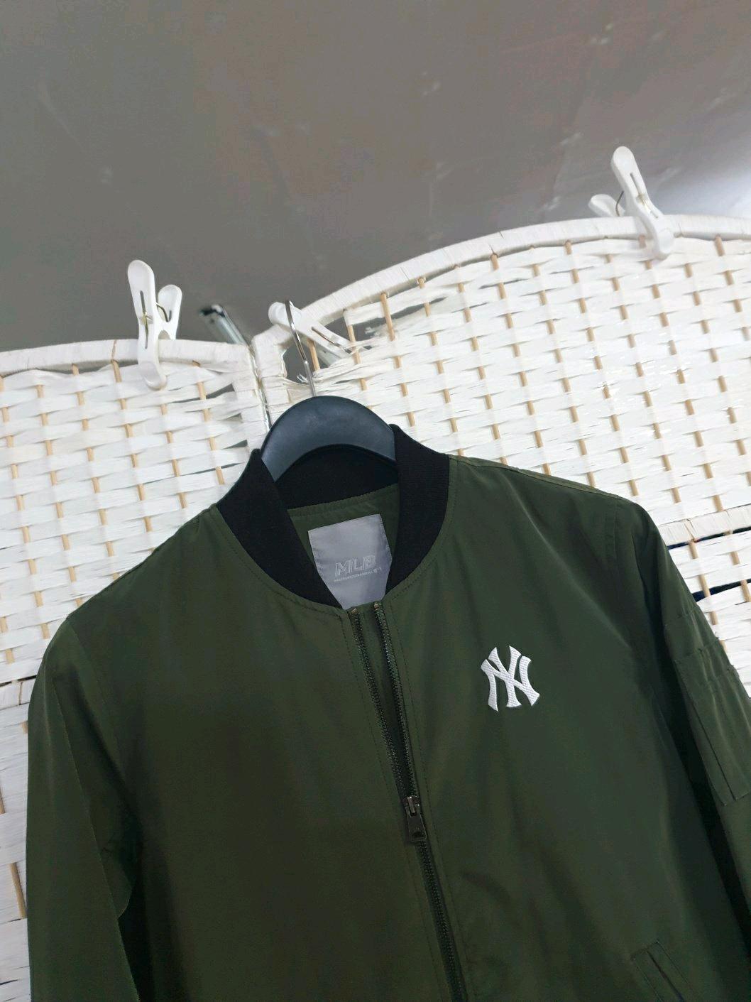 MLB 뉴욕양키스 야구 점퍼 카키색 90 7