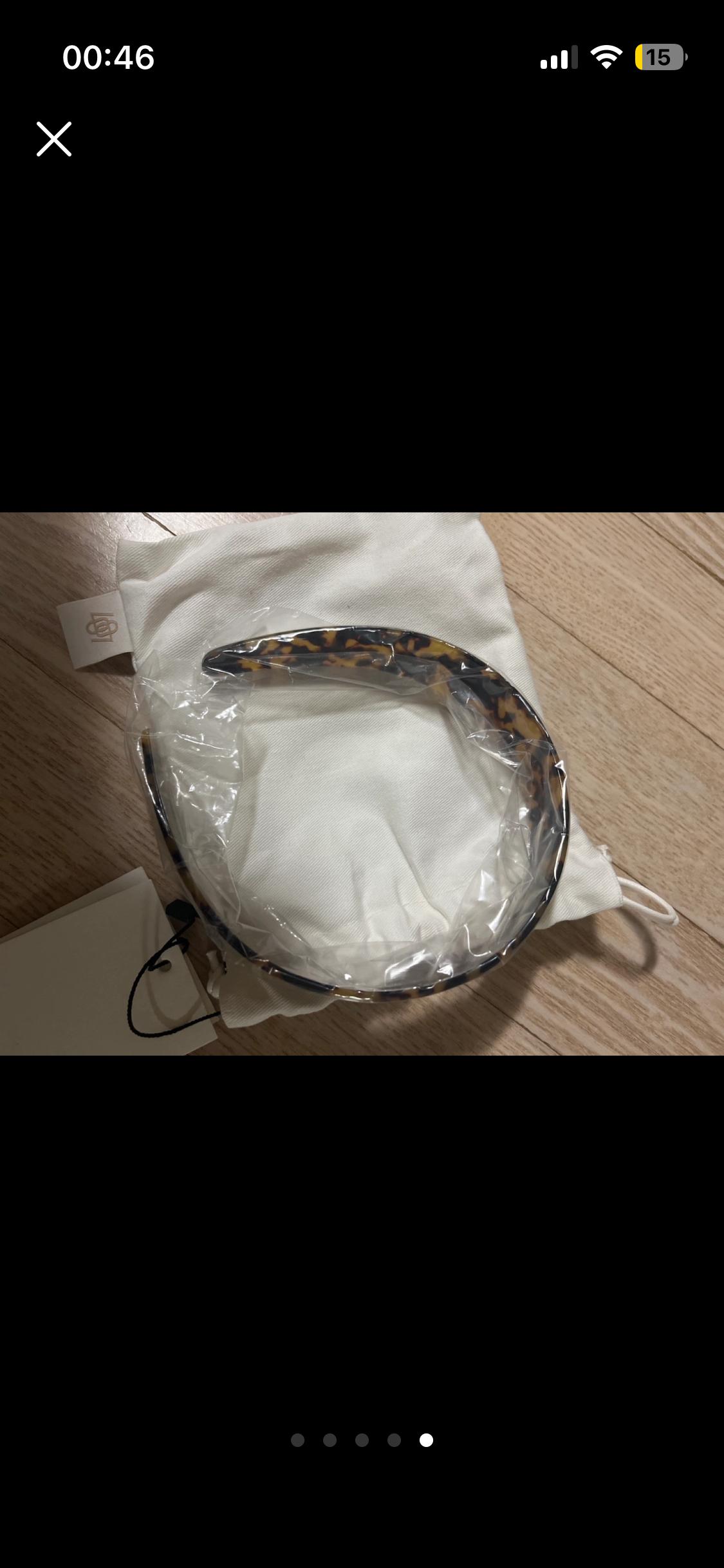 [레드벨벳 예리 착용] 로우클래식 LC 헤어밴드  tortoise 5