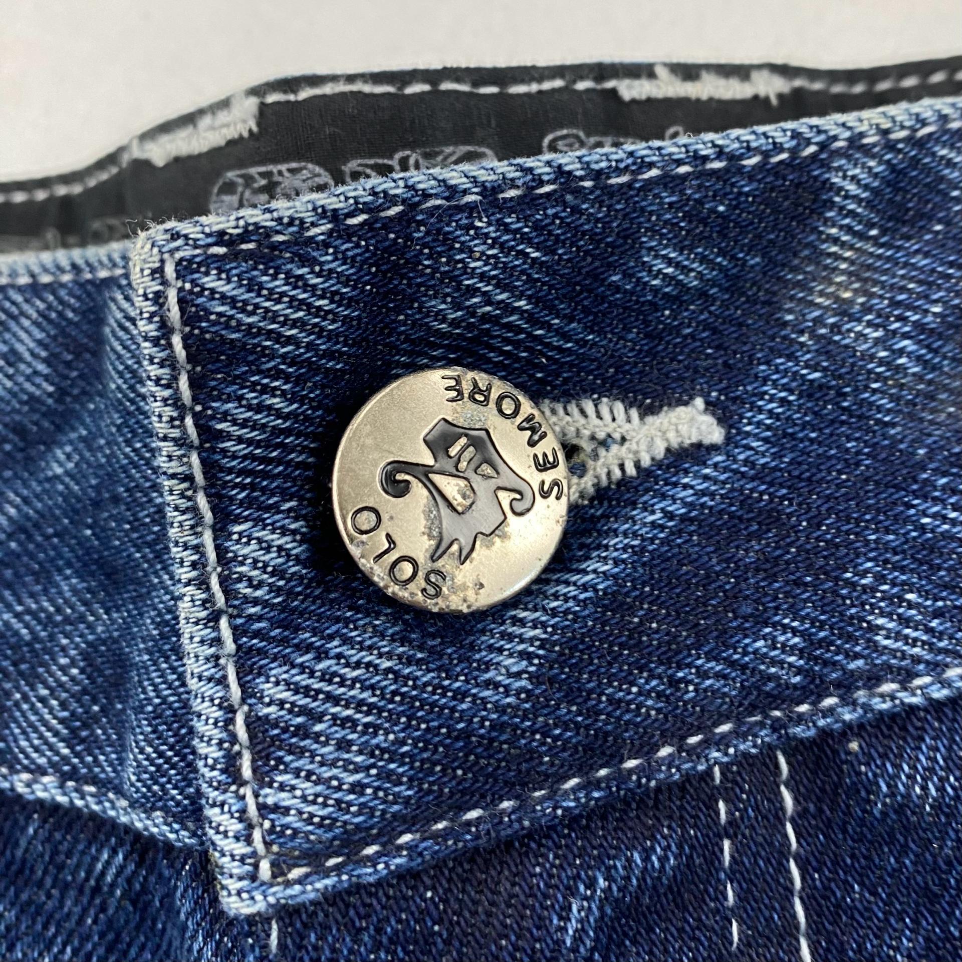 90s Solo Semore Vintage Y2K HipHop denim (34) 5