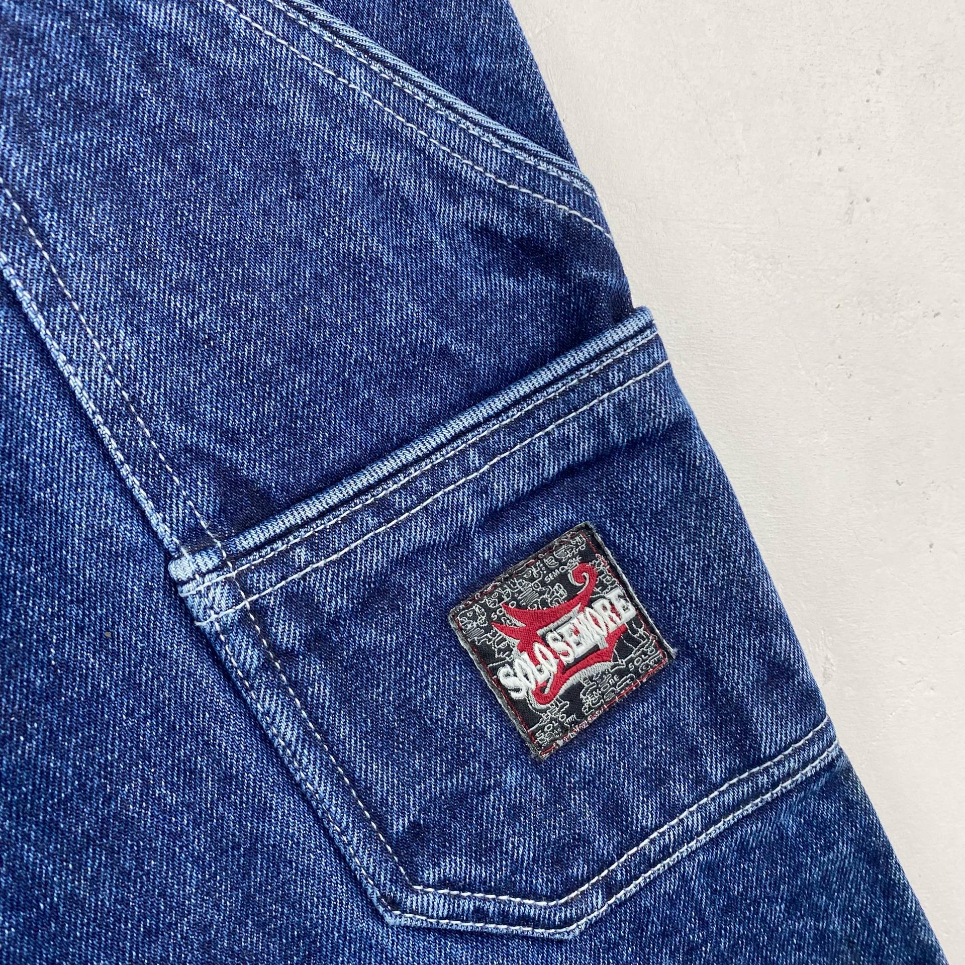 90s Solo Semore Vintage Y2K HipHop denim (34) 6