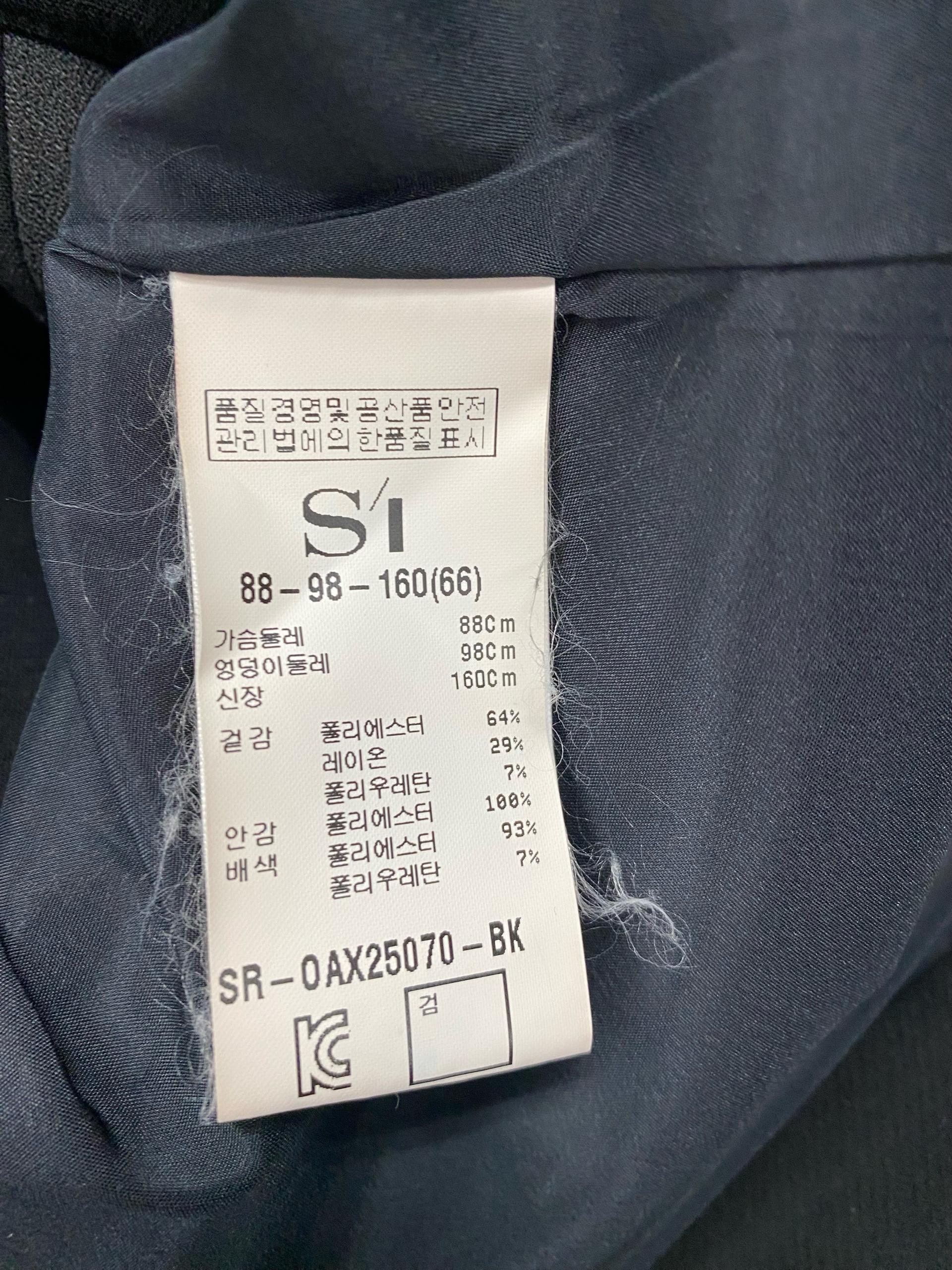 씨 SI 진주 브로치 포인트 블랙 원피스 10