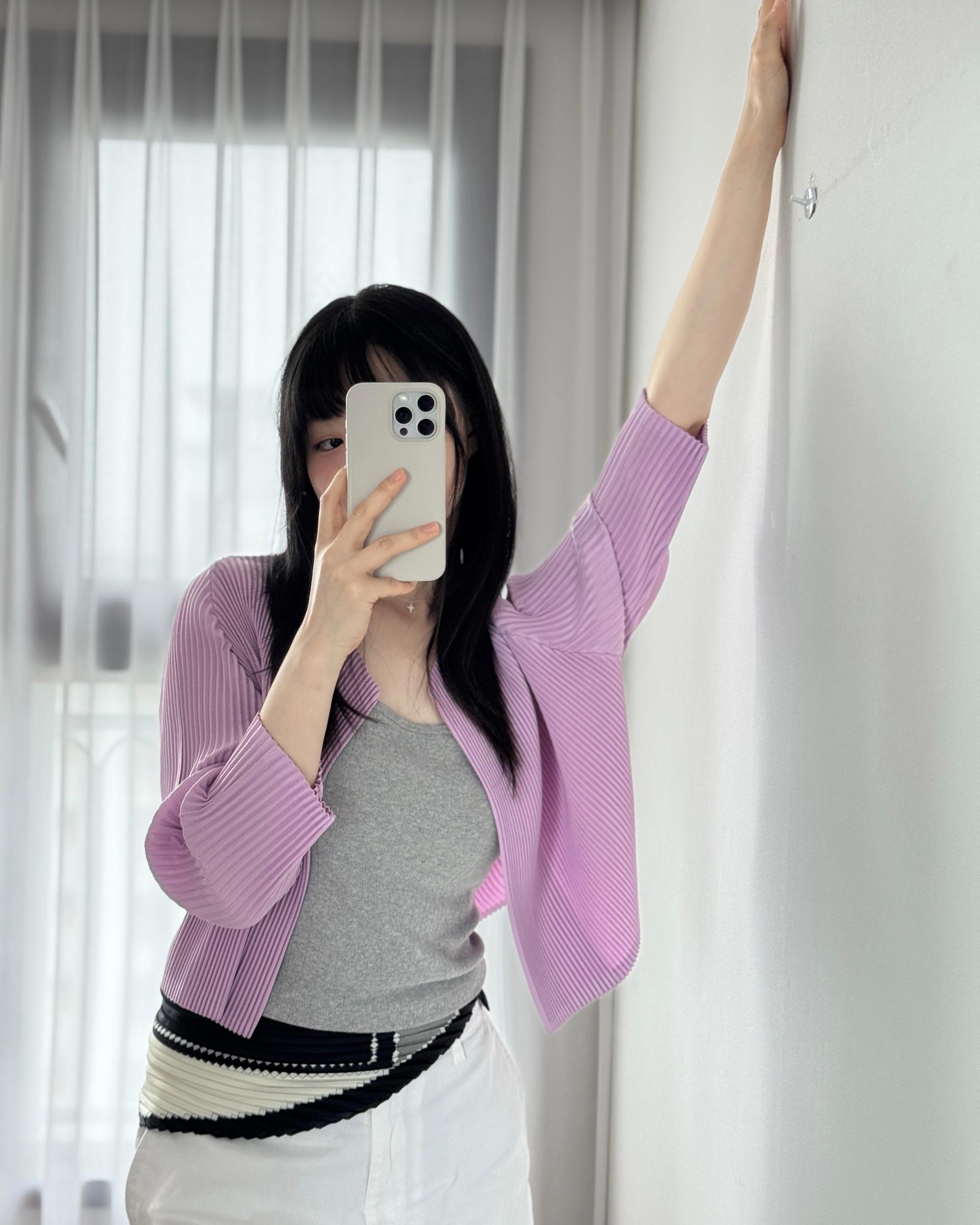[셀렙샵에디션] 플리츠가디건 플리츠볼레로가디건 볼레로자켓 4