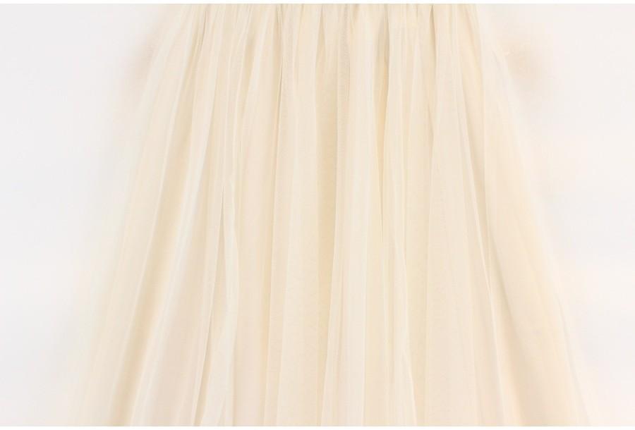 (70% 할인) Chico ivory Tulle skirt 6
