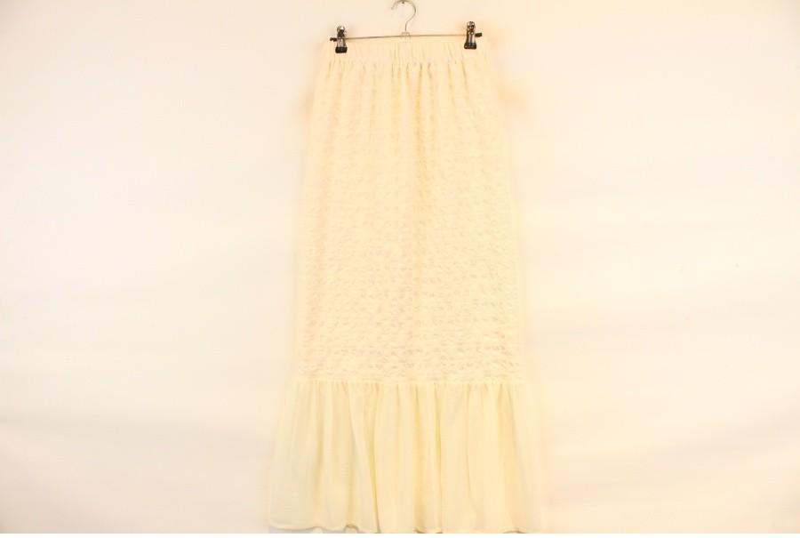 (70% 할인) GRL HEM see through tulle skirt 2