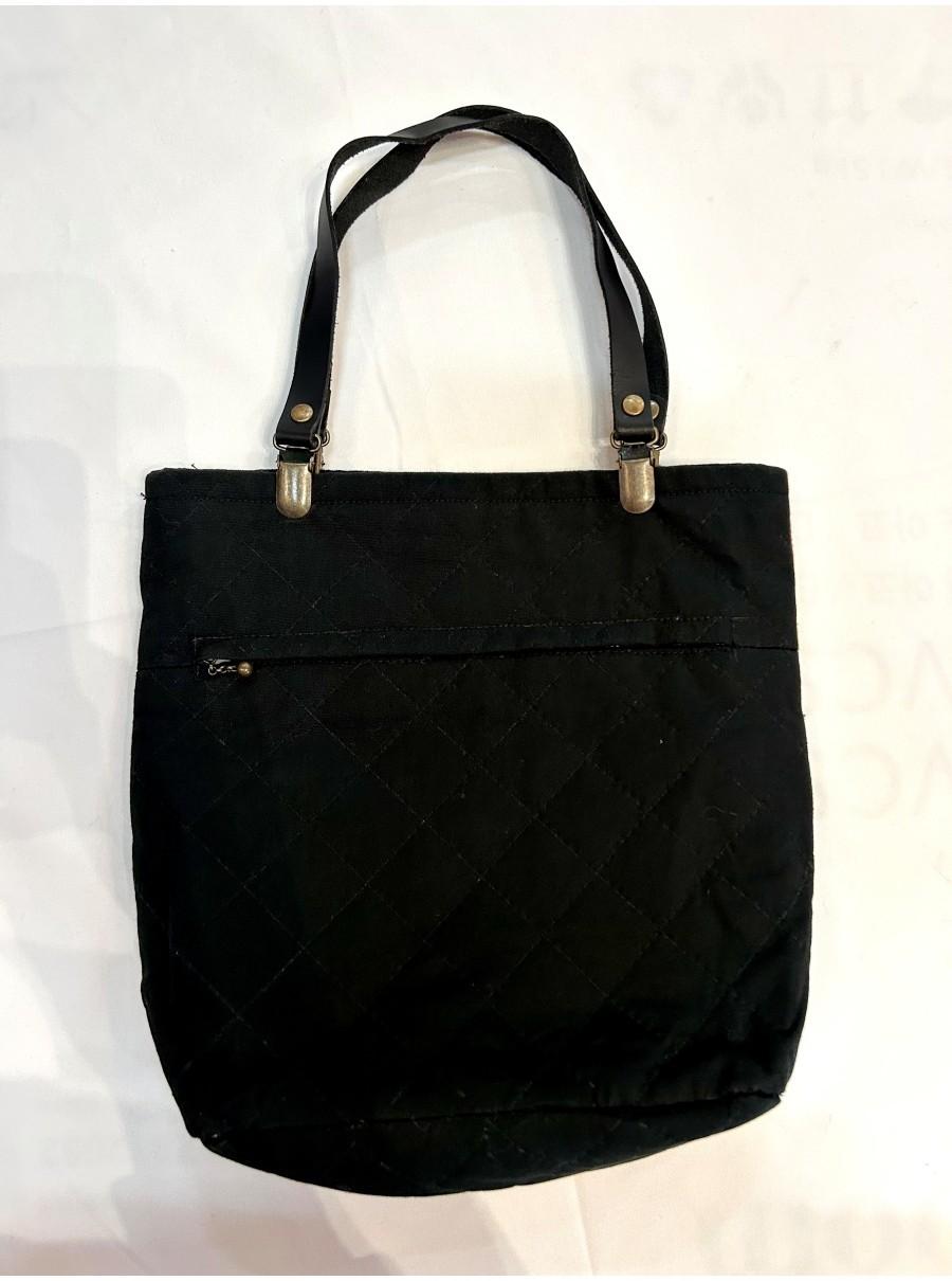 TYCHEZ VINTAGE patch work design tote bag 4