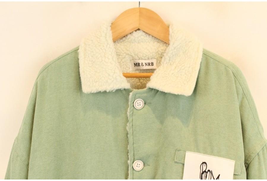 (70% 할인) MR&NRB Mint color cotton jacket 4