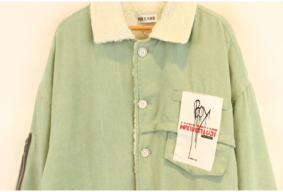 (70% 할인) MR&NRB Mint color cotton jacket 5