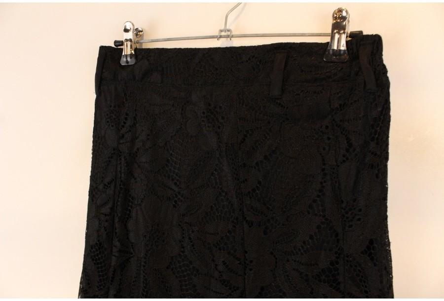 (80% 할인) AS KNOW AS PLUS black flower lace skirt 10