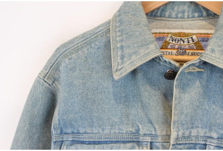 (80% 할인) NONTI vintage Denim jacket 4