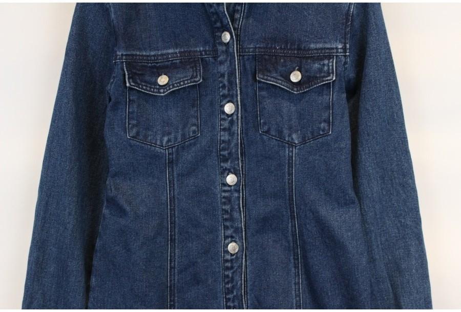 (80% 할인) EGOIST cotton100% vintage Denim shirts 5