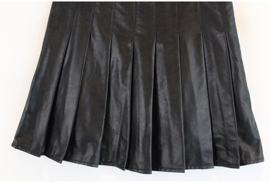 (80% 할인) TYCHEZ VINTAGE GRL black fake leather sho 6