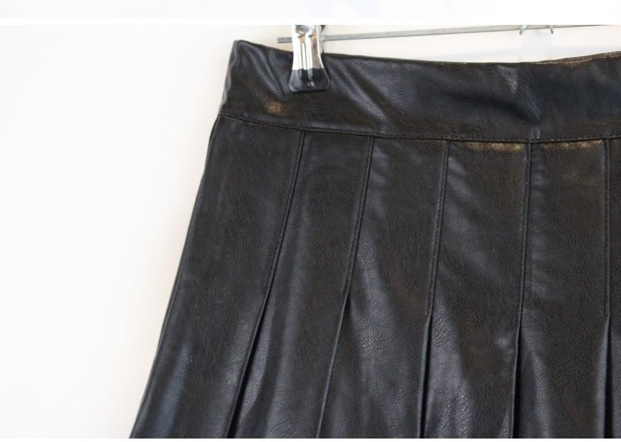 (80% 할인) TYCHEZ VINTAGE GRL black fake leather sho 4