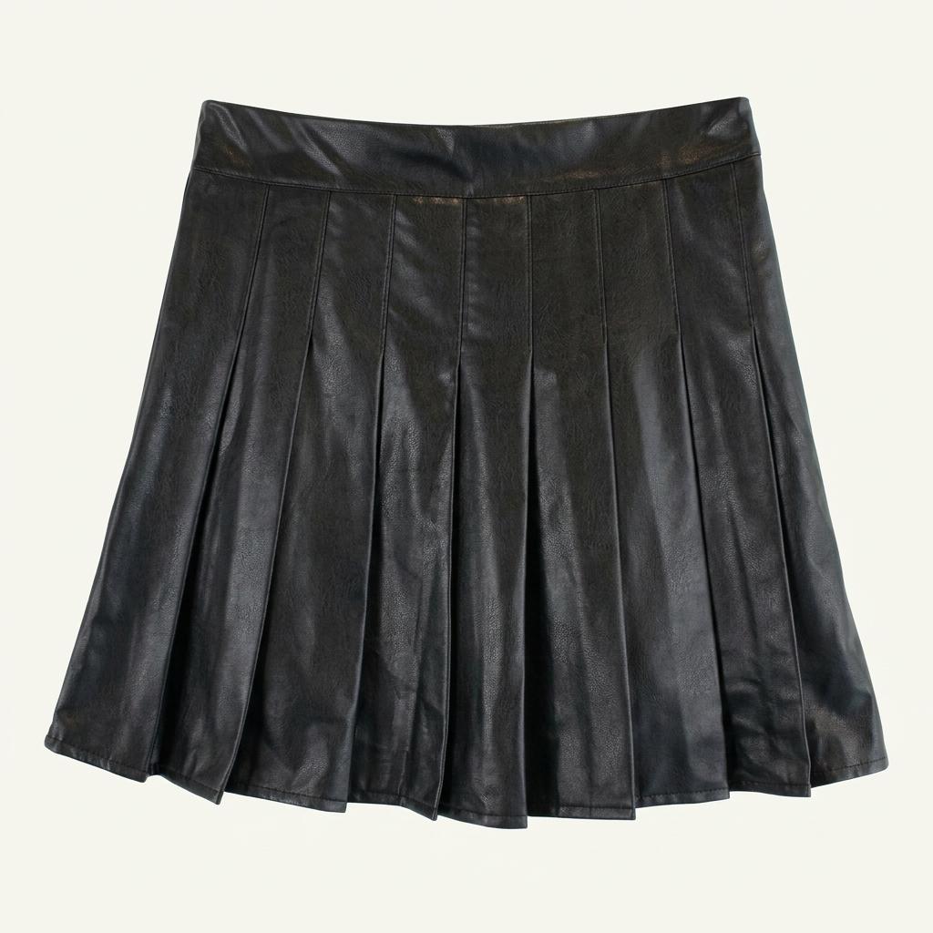 (80% 할인) TYCHEZ VINTAGE GRL black fake leather sho 1