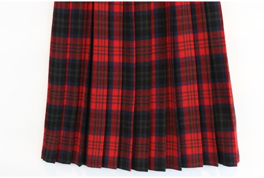 (80% 할인) Saint Joie wool tartan check pattern skir 6