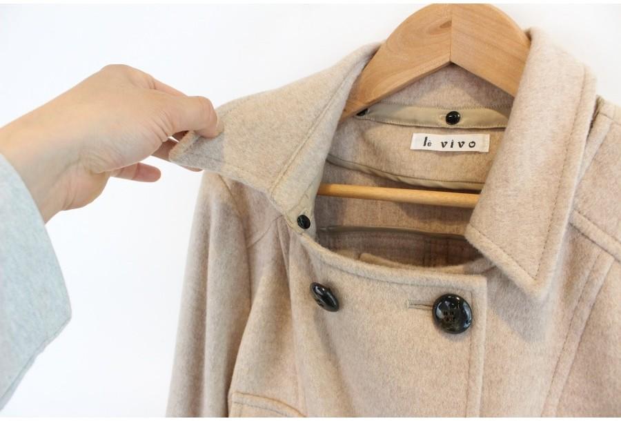 (80% 할인) le Vivo wool+cashmere knit sleeve double 3