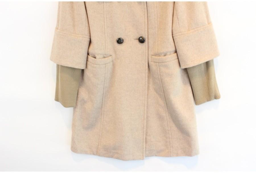 (80% 할인) le Vivo wool+cashmere knit sleeve double 8