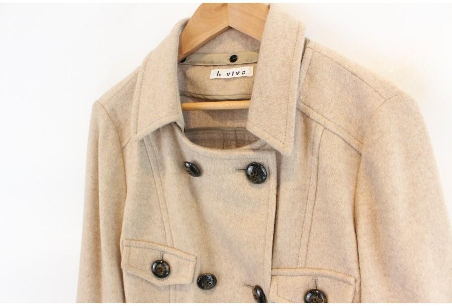 (80% 할인) le Vivo wool+cashmere knit sleeve double 10