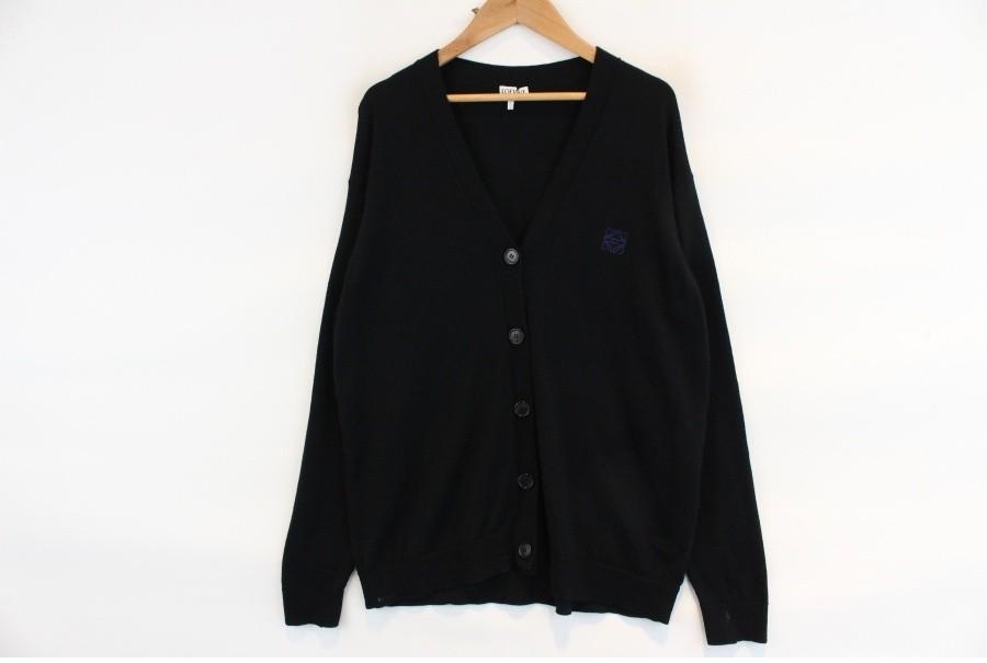 (20% 할인) LOEWE 로에베 울 시그니처 로고 가디건 wool100% logo sti 2
