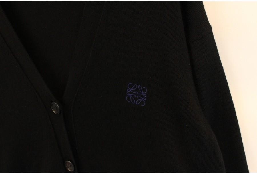 (20% 할인) LOEWE 로에베 울 시그니처 로고 가디건 wool100% logo sti 8