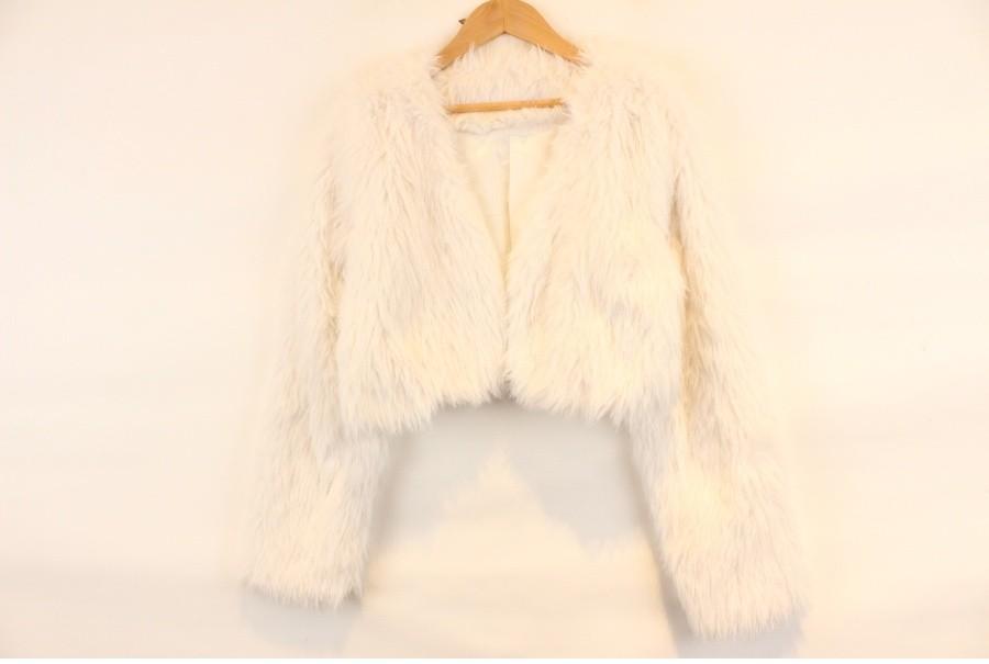 (90% 할인) TYCHEZ VINTAGE DAZY fake fur open jacket 2