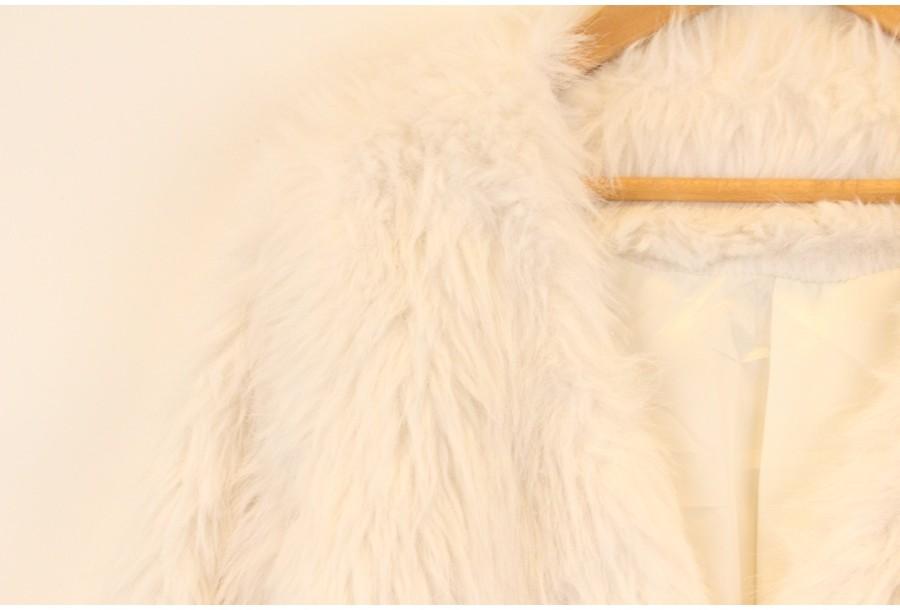 (90% 할인) TYCHEZ VINTAGE DAZY fake fur open jacket 4