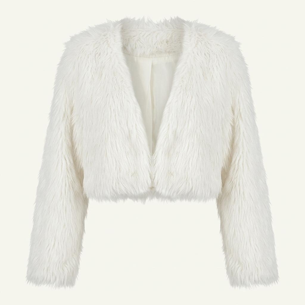(90% 할인) TYCHEZ VINTAGE DAZY fake fur open jacket 1